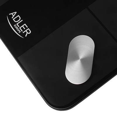Peshorja inteligjente Adler AD 8186 Smart, 18 parametra, Bluetooth, e zezë