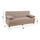 Divan-Shtrat Ege 194×74×83 cm (HM3067.05), bezhë