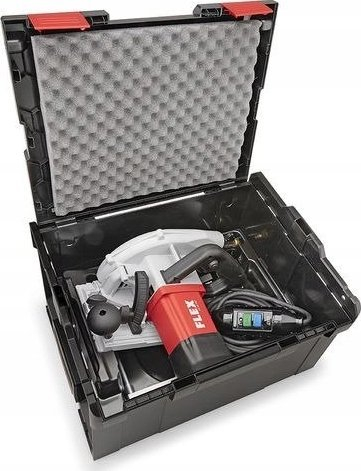 Sharrë elektrike Flex CS60 WET, 1400W, shinë udhëzuese 800mm, e kuqe