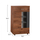 Vitrinë për TV HM2321.02 56,5×27,5×93,5 cm, gri