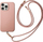 Mbrojtëse telefoni Uniq Coehl Creme për iPhone 16 Pro 6.3", magnetike MagSafe, rozë