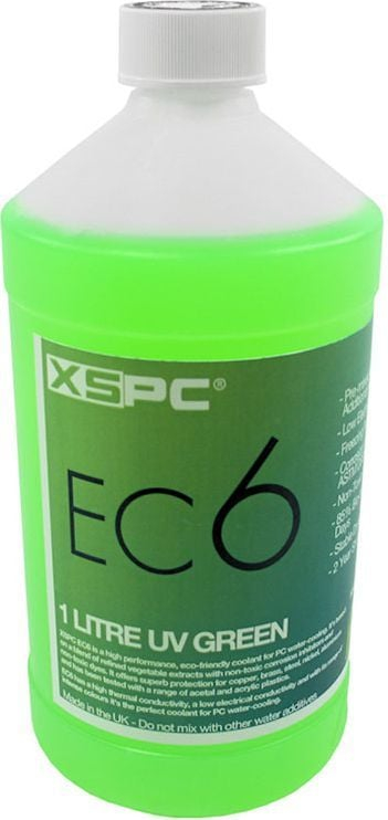 Lëng ftohës për PC XSPC EC6, 1L, UV green
