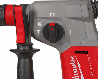 Çekiç-spirale Milwaukee M18 BLHX-0X, SDS+ 26mm, 18V brushless, i kuq
