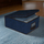 Kuti për rregullim Blue Medium Box, madhësi e mesme, prej materiali tekstil jo të endur, blu