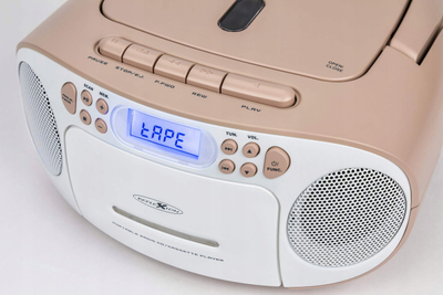 Radio CD Reflexion RCR2260DAB/PK, DAB+, USB, e bardhë me rozë