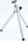 Tripod tavoline Massa, 12-20cm, kokë 3D, argjendtë