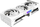 Kартичка графичка Sapphire AMD Radeon RX 9070 PURE, 16GB GDDR6, ARGB, бела