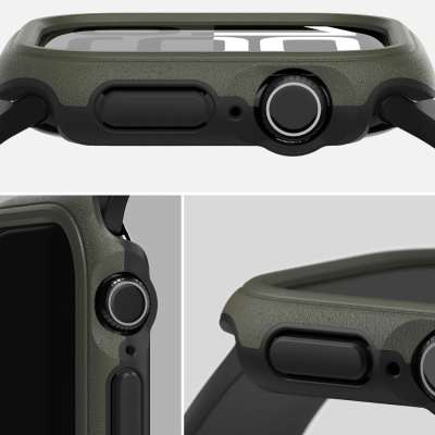 Mbulesë ore Ringke Onyx për Apple Watch 10, 46mm, Anti-Fingerprint, jeshile e errët