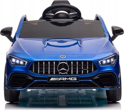 Makina elektrike për fëmijë Mercedes CLA 45s AMG, 4x4, e kaltër metalike