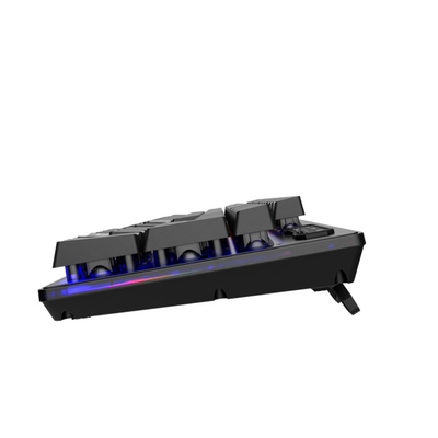 Tastierë Gaming Krux Solar, USB, RGB, e zezë