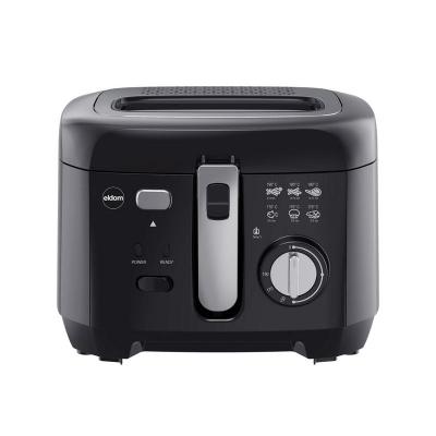 Fritezë me vaj Eldom FR18, 2.5L, 1800W, e zezë