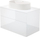 Kabinet lavamani Deante Prizma SD6B8SAU6B, 55x35 cm, lavaman graniti, e bardhë