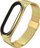 Rrip dore Tech-Protect MilaneseBand për Xiaomi Mi Smart Band 7, çelik inoks, mbyllje me magnet, ngjyrë flori
