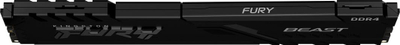 Memorie Kingston Fury Beast, DDR4, 16 GB, 3600 MHz, CL18, KF436C18BB/16