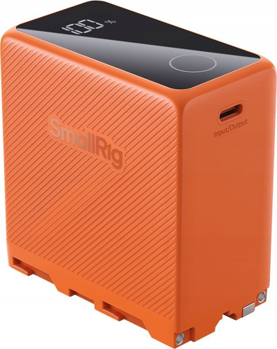 Bateri për kamerë SmallRig NP-F970 4576, 10500mAh, USB-C, portokalli