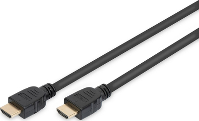 Kabllo HDMI Digitus DB-330124-010-S, 1m, Ultra High Speed, e zezë