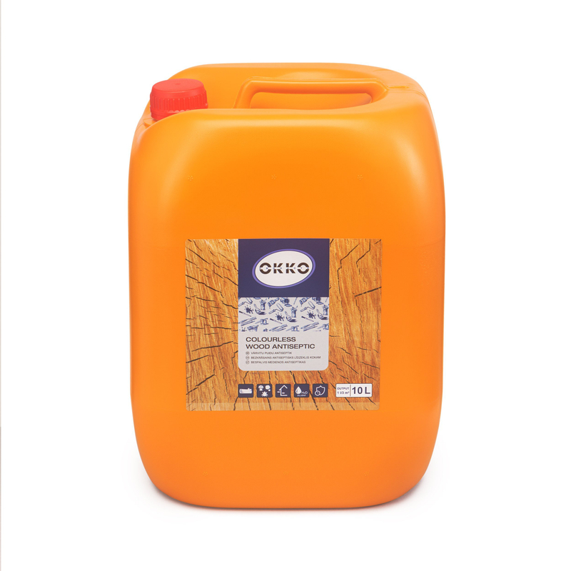 Antiseptik druri Okko T, pa ngjyrë, 10L