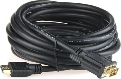 Kabllo Gembird HDMI në DVI-D, 7.5m, e zezë