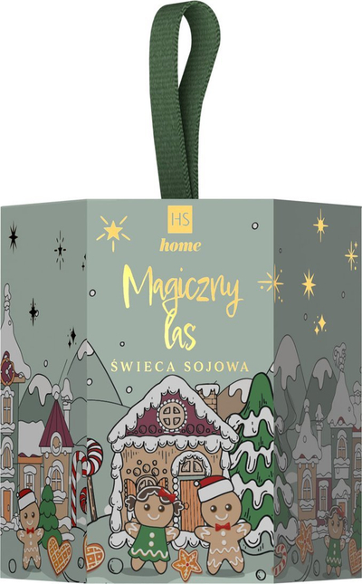 Qiri soje HiSkin Magic Forest, 100 ml, aromë pyll halor, në qelq