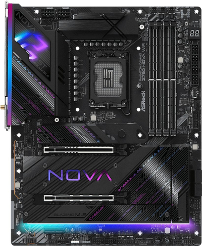 Pllakë amë ASRock Z790 NOVA WIFI, LGA 1700, DDR5, e zezë