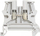 Bllok terminali Legrand 037162, 2 përçues, 6mm², gri