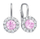 Vathë për femra Brilio Silver 436 001 00498 0400400, të argjendtë/rozë