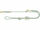 Litar i rregullueshëm për qen Trixie Soft Rope, me 3 shkallë rregullimi, material i butë, gri