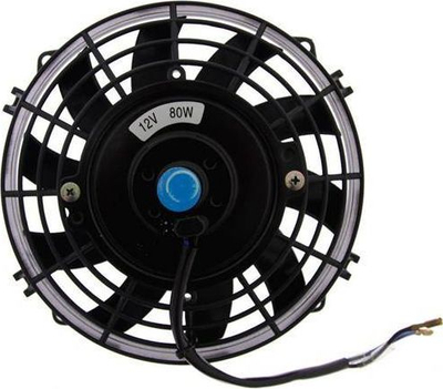 Ventilator ftohës makine TurboWorks 7", 12V, 80W, i zi