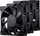 Ventilatorë kompjuteri Phanteks M25 Gen2, 120mm, paketë me tre copë, PWM, të zinj