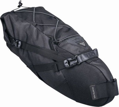 Çantë selesh biçiklete Topeak Backloader, 15L, e papërshkueshme nga uji, e zezë