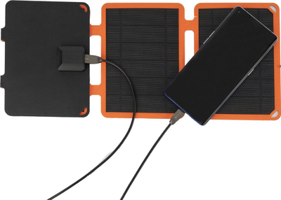 Karikues diellor 4smarts VoltSolar Compact, 10W, USB A, i zi