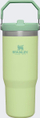 Shishe termike Stanley IceFlow Flip Straw Tumbler, 0.89L, inox, jeshile pastel