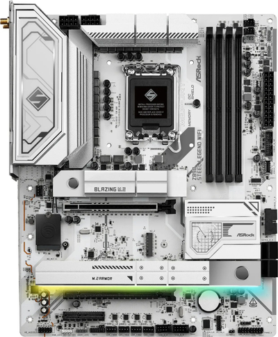 Pllakë amë Asrock Z890 Steel Legend WiFi, Intel Z890, LGA1851, ATX