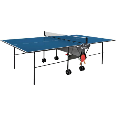 Tavolinë pingpongu Sponeta S1 13i, panel druri 19mm, për përdorim në shpi, e zezë