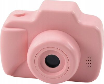 Kamerë për kalamaj LeanToys Mini, me lojëra, kartë 64GB, rozë