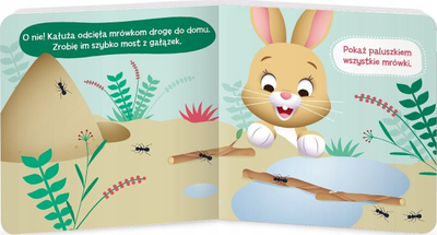 Libër për fëmijë AMEET Disney Toddler Helpful Bunny, kapak i fortë, në polonisht