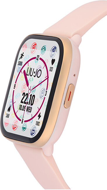 LIU JO Luxury Voice Rainbow Смарт Часовник, Pink Gold Rose