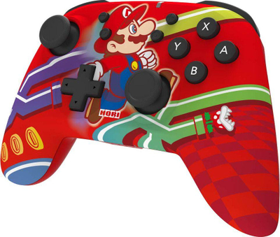 Kontroller Hori Nintendo Mario, wireless, i kuq