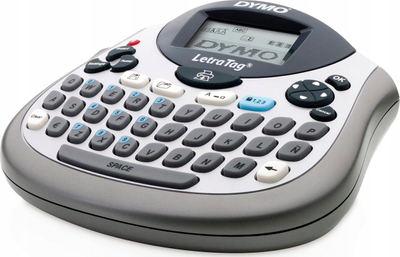 Aparat etiketues Dymo LetraTag LT100T, ekran grafik, tastierë kompjuteri, gri