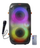 Комплет звучници и микрофон Esperanza EP156, Bluetooth, FM, RGB LED, 20W, црн