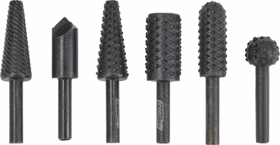 Set gurësh bluarës AWTools AW32852, 6 copë, bosht 6 mm