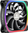 Ventilator kornize Enermax SquA RGB, 12 cm, me drita RGB adresuese, i zi