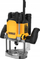 Freza elektrike DeWALT DWE625KT QS, 2300W, 9000–22000 rpm, e verdhë
