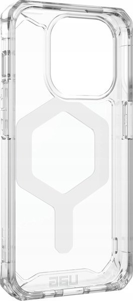 Mbrojtëse telefoni UAG Plyo MagSafe për iPhone 15 Pro Max, që s’e ha kollaj goditja, transparente