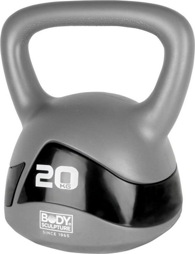 Kettlebell Body Sculpture BW117EN, 20 kg, сива
