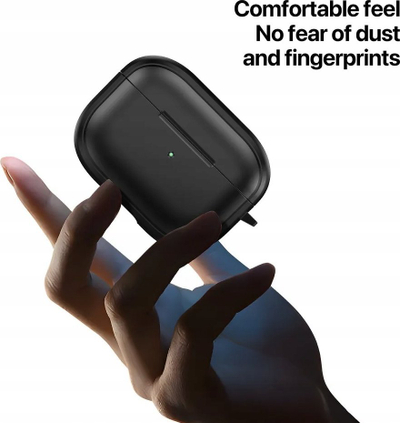 Mbrojtëse kufjesh Dux Ducis Pecc për AirPods 3, silikoni, e zezë