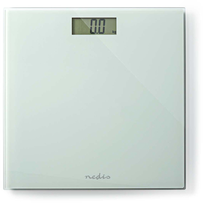 Peshore banjo digjitale, ekran LCD, 30 x 30 cm, deri 150 kg, e bardhë