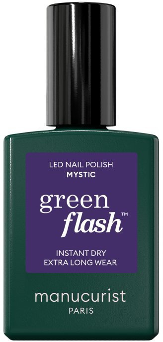 Llak thonjsh Manucurist Green Flash, Mystic, 15 ml, blu