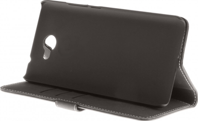 Këllëf telefoni Insmat Exclusive, flip lëkurë, për Huawei Y7 Y7p, i zi