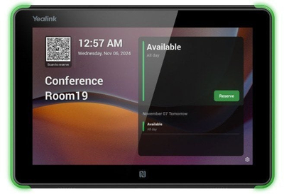 Panel rezervimi Yealink Room Panel E2, 8", LCD, Wi-Fi, i zi
